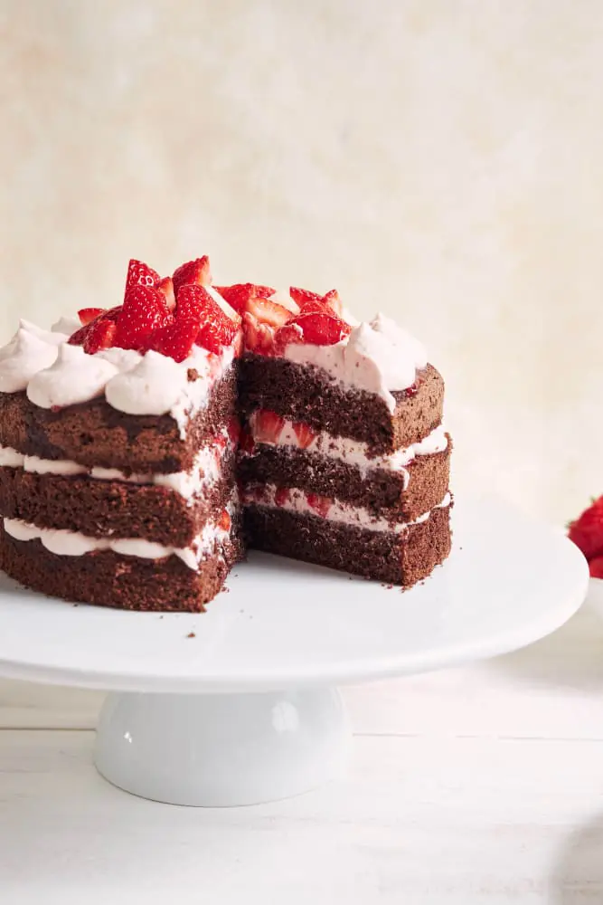 House-baked cakes at The Crown and Kettle